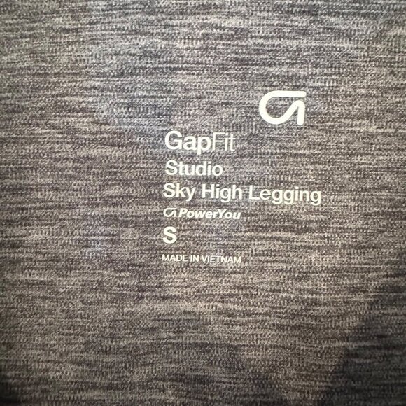 GAP GRAY STUDIO HIGH LEGGINGS NEW SMALL - Picture 3 of 5
